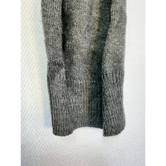 Croft & Barrow Womens Cardigan Sweater XL Gray & Pink Argyle Pattern Button-Up - Picture 8 of 11